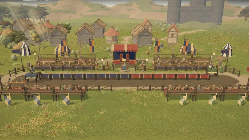 Knightmaster screenshot: arena sun