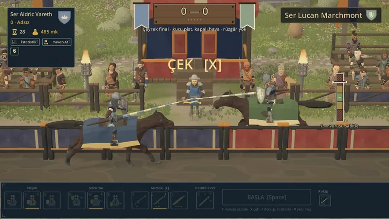 Knightmaster screenshot: clash