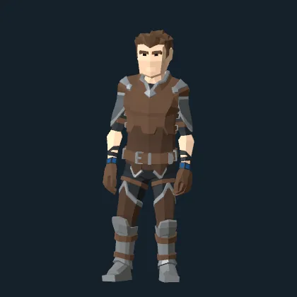 Padded and leather armour